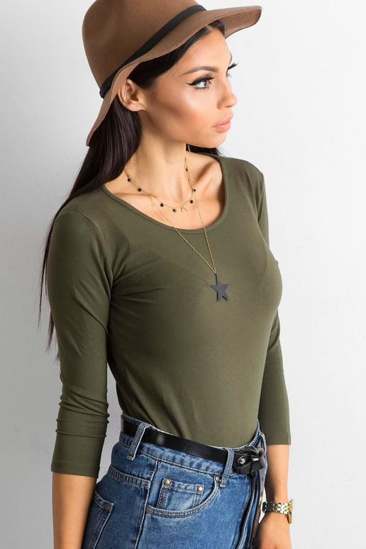 Haki krāsas blūze Mona