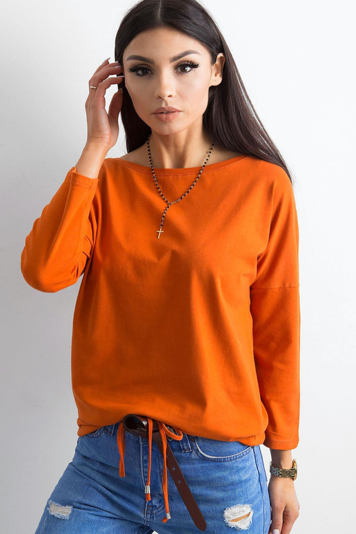 Fiona tumši oranža blūze