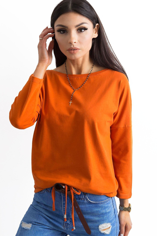 Fiona tumši oranža blūze