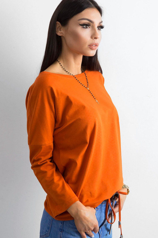Fiona tumši oranža blūze