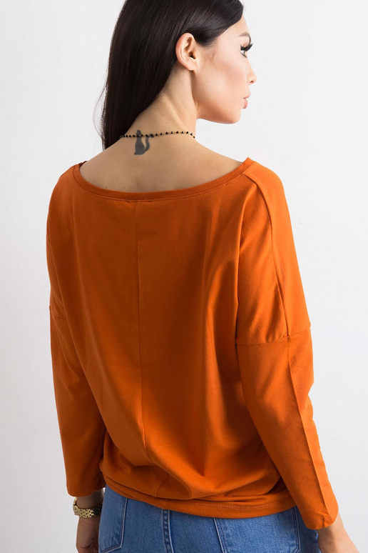 Fiona tumši oranža blūze