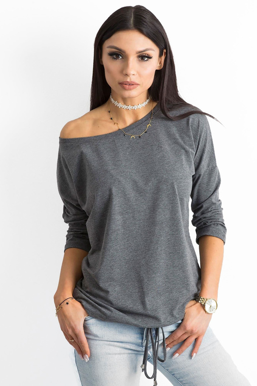 Fiona tumši pelēka blūze