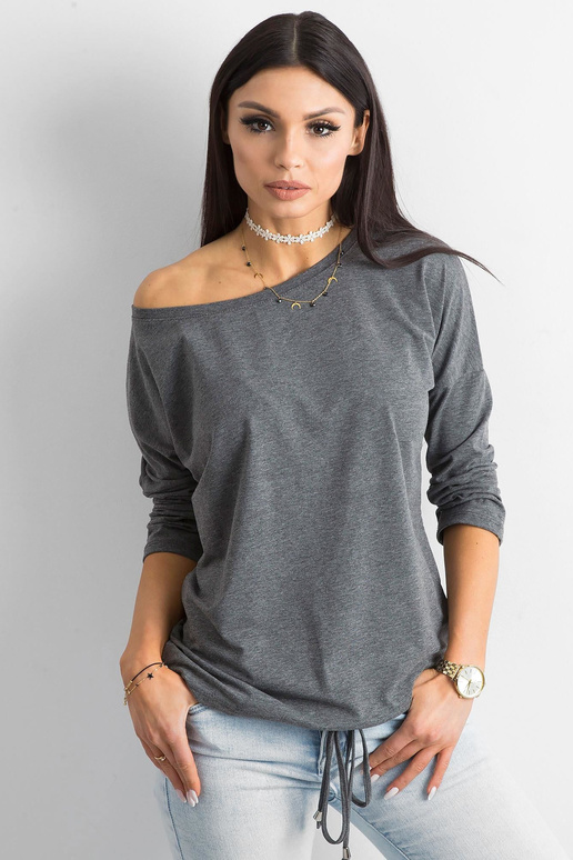 Fiona tumši pelēka blūze