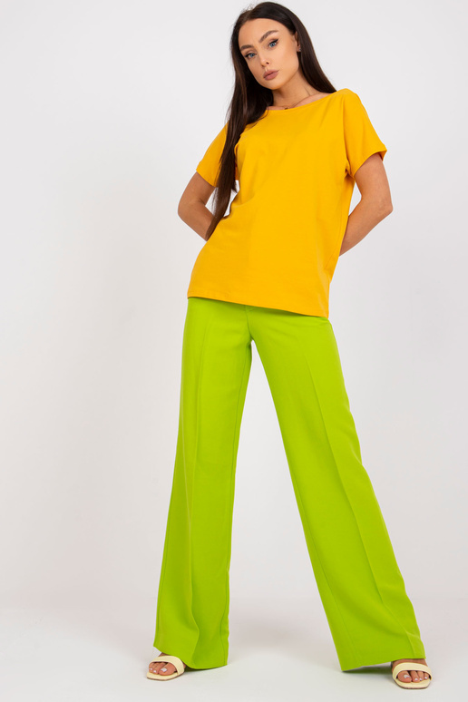 Tumši dzeltens Fire sieviešu t-krekls