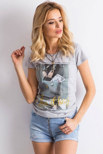 Zili nomocīti džinsa šorti