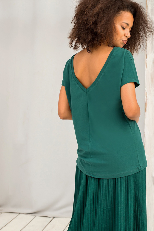 T-krekls-RV-TS-4662.38P-tumši zaļš