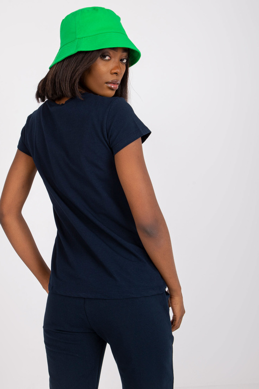 Tumši zils Peachy t-krekls