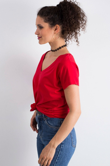 Emory sarkans t-krekls 2