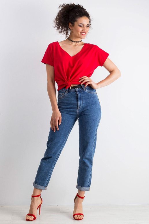 Emory sarkans t-krekls