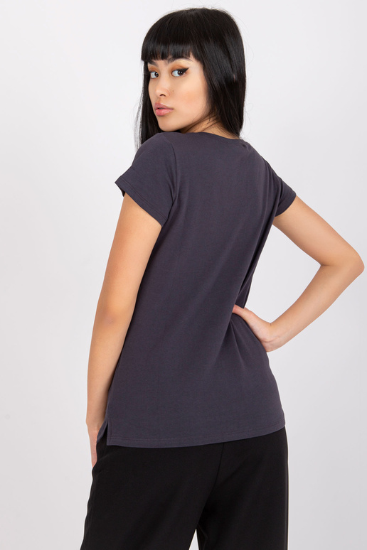 Grafīta kvadrātveida T-krekls