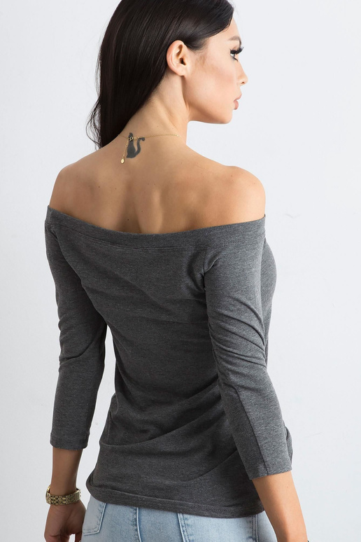 Tumši pelēka Live blūze