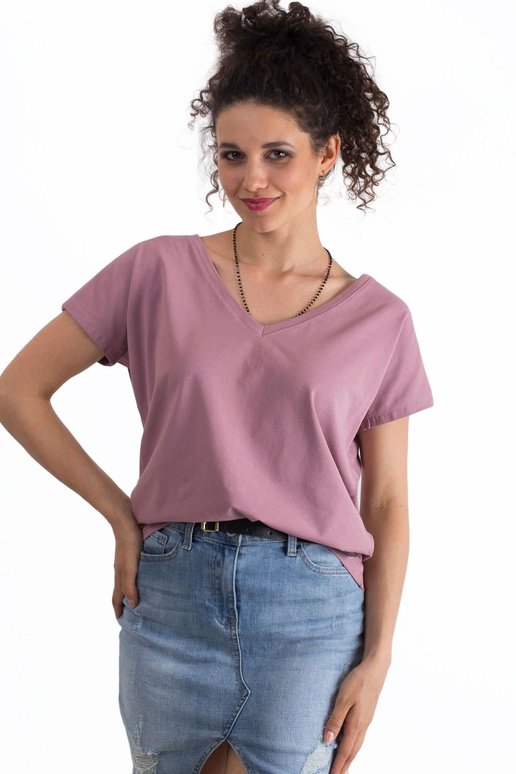 Netīri rozā t-krekls Emory