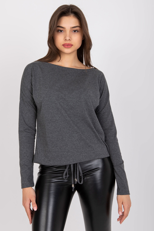 Karlas tumši pelēkā blūze