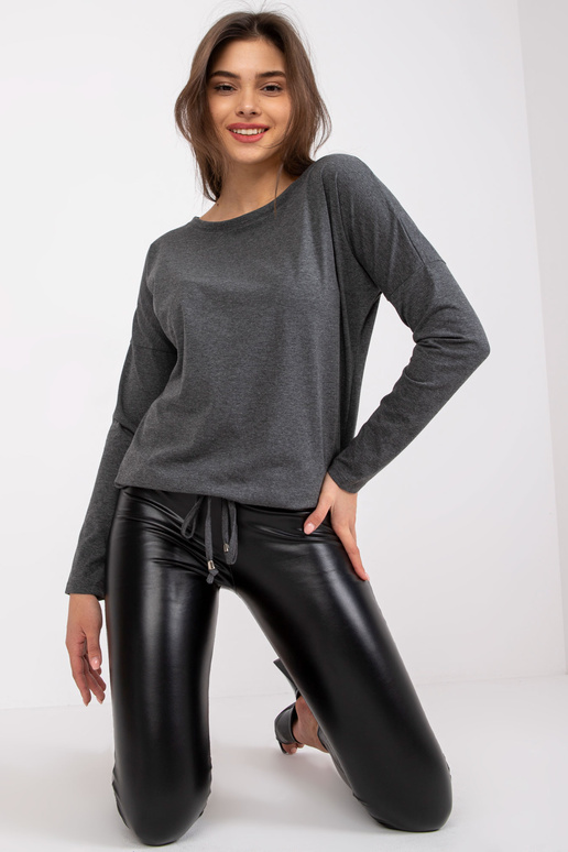 Karlas tumši pelēkā blūze