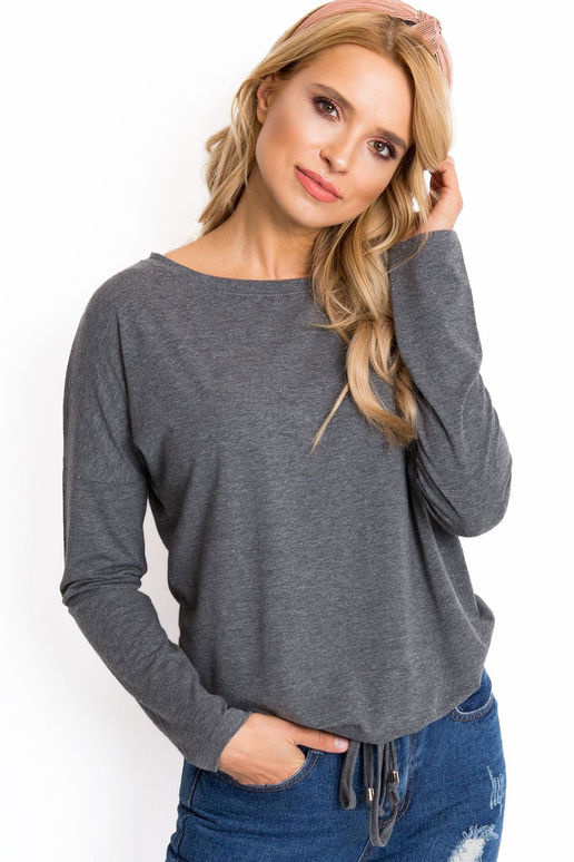 Karlas tumši pelēkā blūze