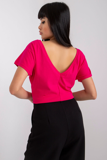 Fuksijas krāsas T-krekls Fire 2