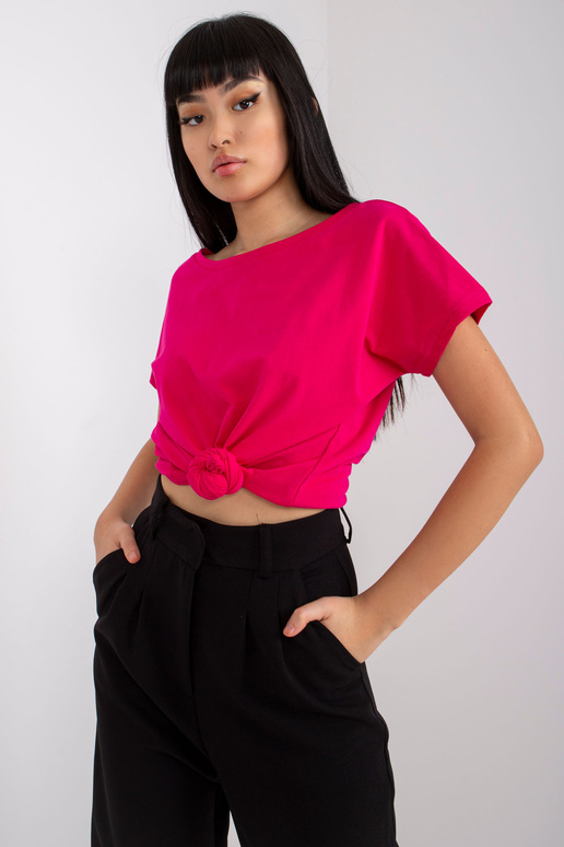 Fuksijas krāsas T-krekls Fire Fuksijas krāsas T-krekls Fire