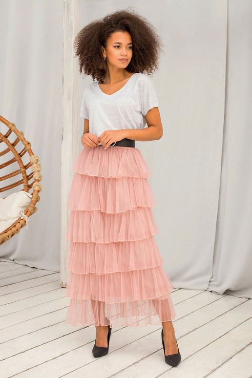 Gaiši pelēka melanža Emory t-krekls