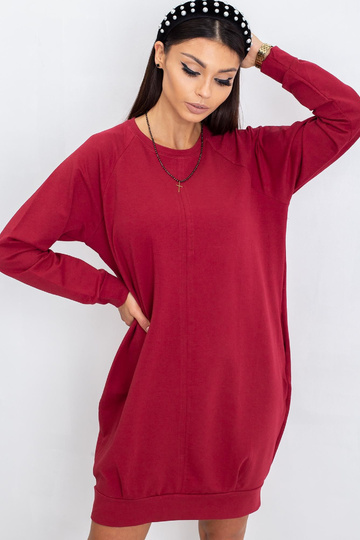 Kristīnes bordo krāsas kleita 2