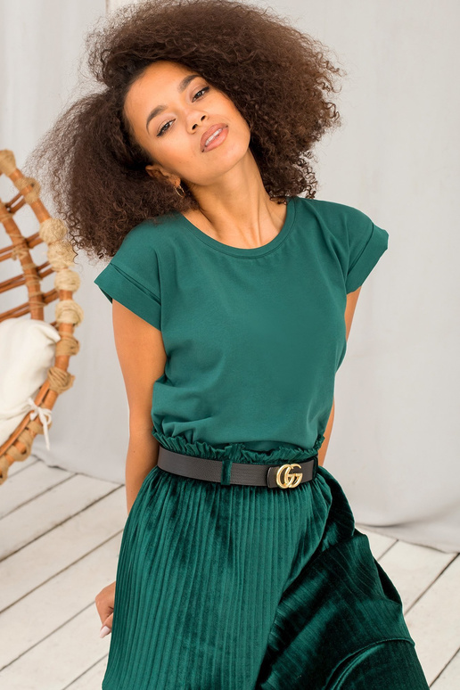 Tumši zaļš Revolution T-krekls