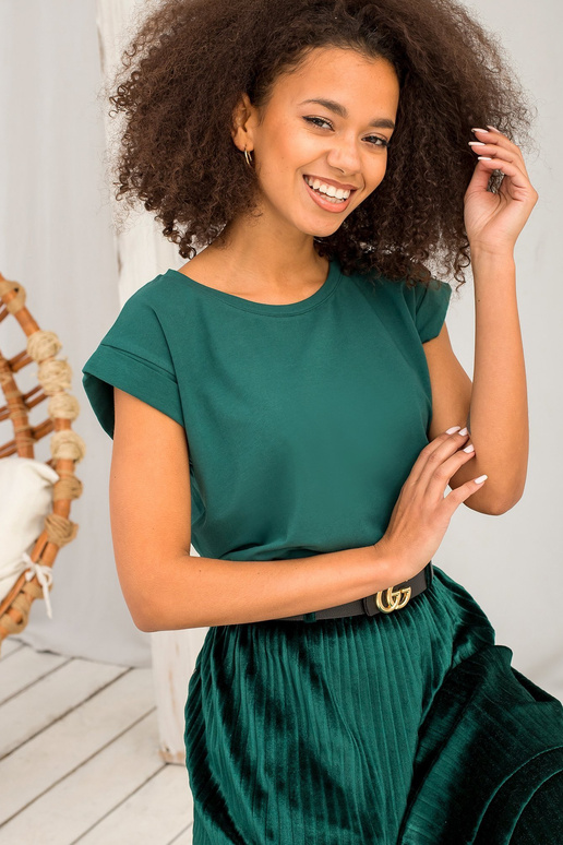 Tumši zaļš Revolution T-krekls