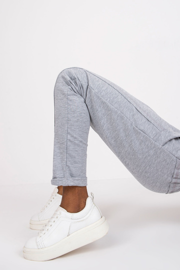 Pelēkas melanžas bikses... 2