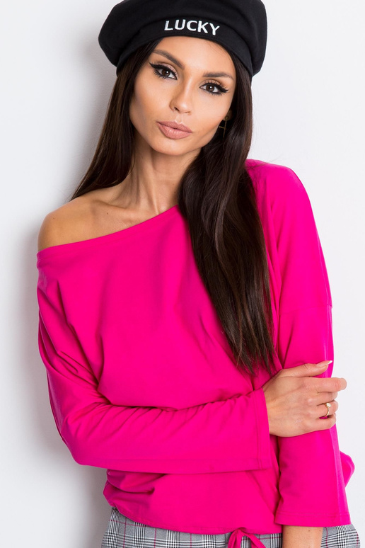 Fuksijas krāsas blūze Fiona