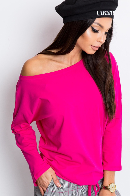 Fuksijas krāsas blūze Fiona