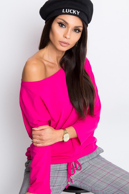 Fuksijas krāsas blūze Fiona