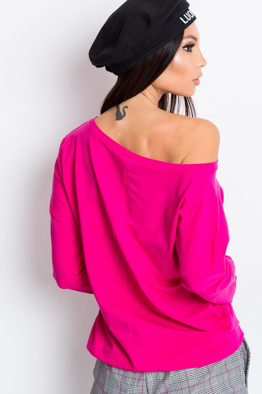 Fuksijas krāsas blūze Fiona