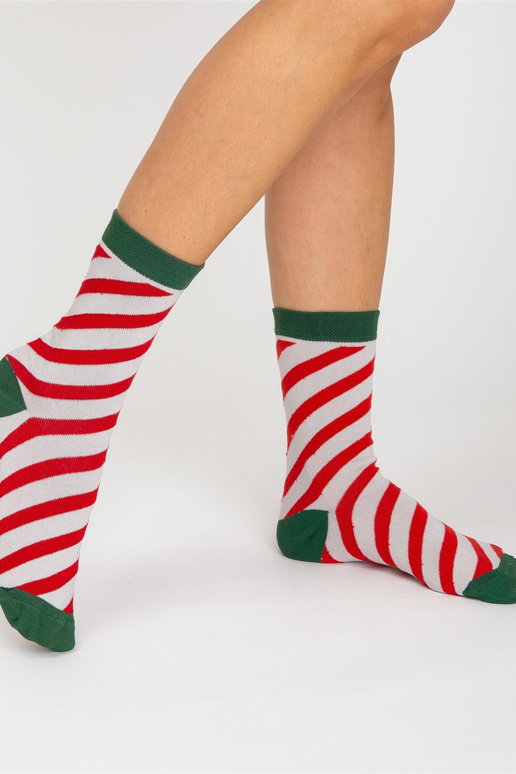 Ziemassvētku apdrukas zeķes, 3 pāri