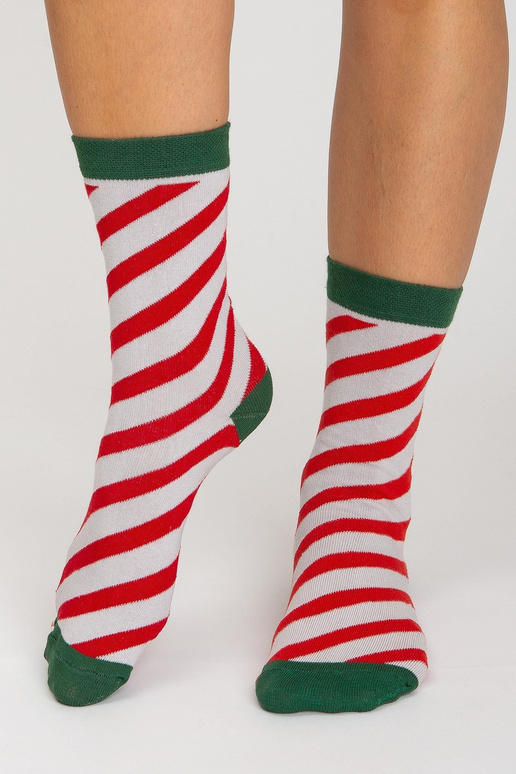 Ziemassvētku apdrukas zeķes, 3 pāri