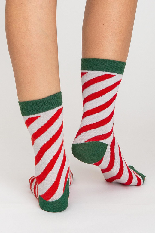 Ziemassvētku apdrukas zeķes, 3 pāri