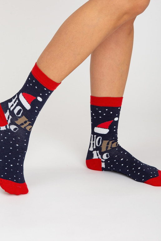Ziemassvētku apdrukas zeķes, 3 pāri