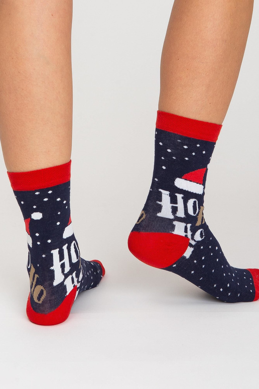 Ziemassvētku apdrukas zeķes, 3 pāri