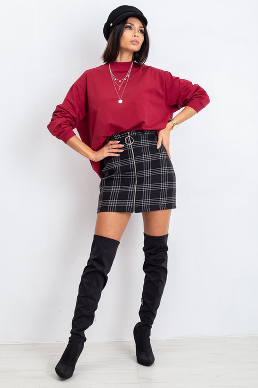 Burgundy Twist sporta krekls Burgundy Twist sporta krekls