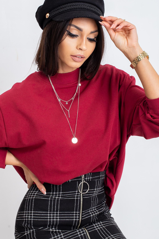 Burgundy Twist sporta krekls Burgundy Twist sporta krekls