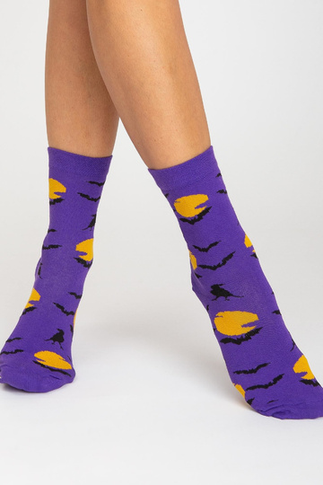 Krāsains kokvilnas zeķu... 2