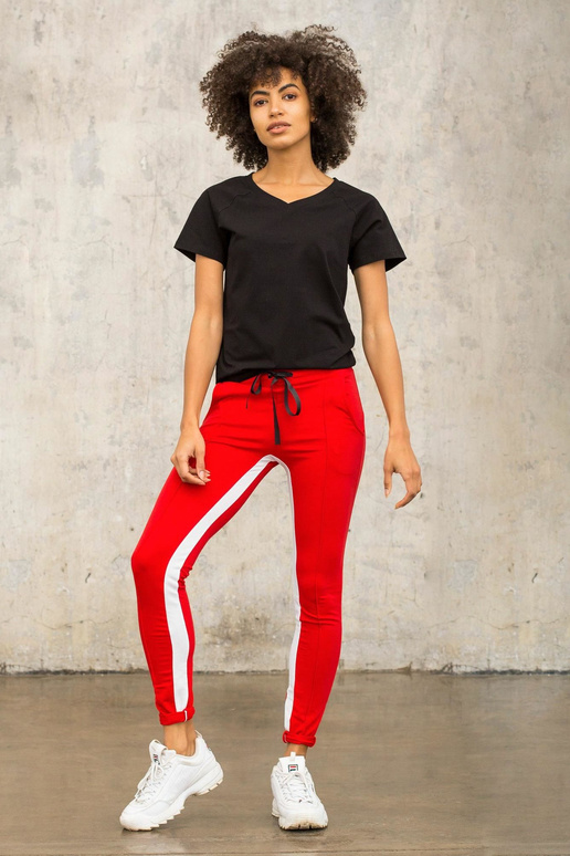 FOR FITNESS Melns Layla t-krekls