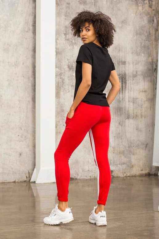 FOR FITNESS Melns Layla t-krekls