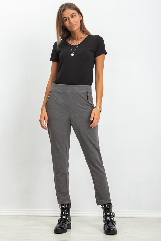 Tumši pelēkas bikses gaismas