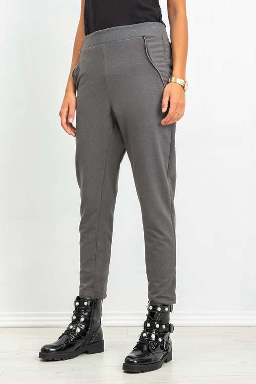 Tumši pelēkas bikses gaismas