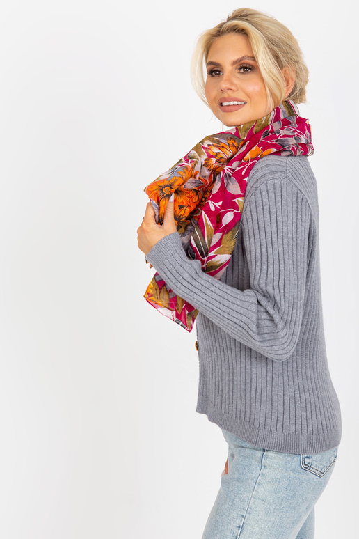 Tumši rozā pareo rakstos