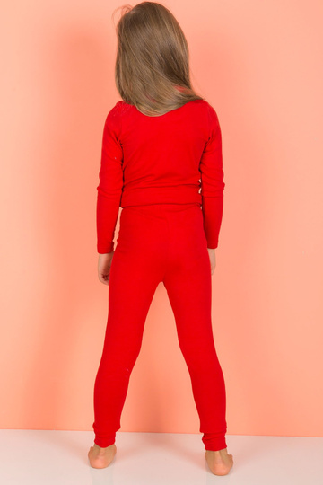 Sarkani gludi legingi meitenēm