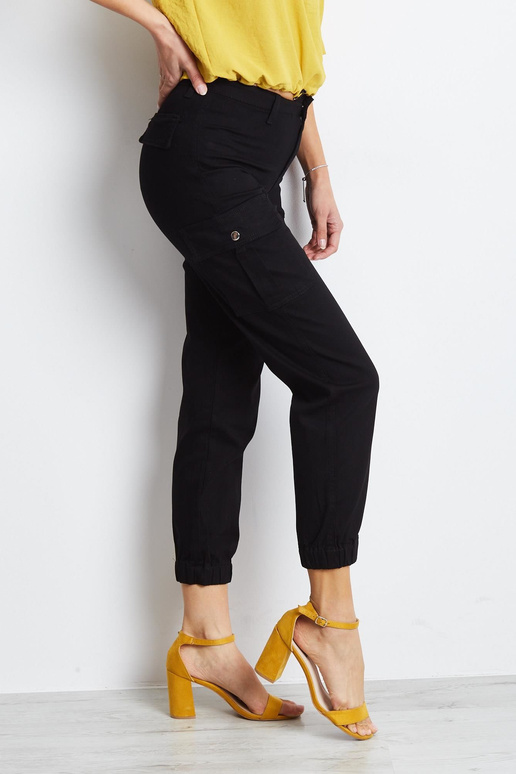 Džinsu bikses-JMP-SP-DZ17.56P-melnas