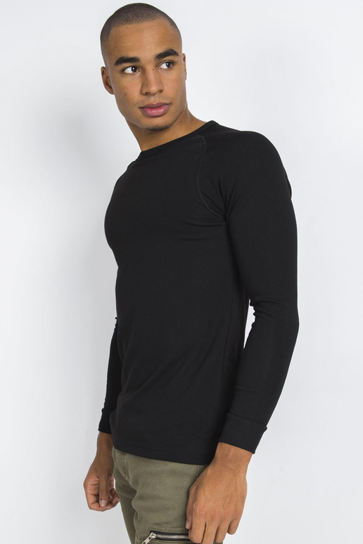 Melna vīriešu termoblūze
