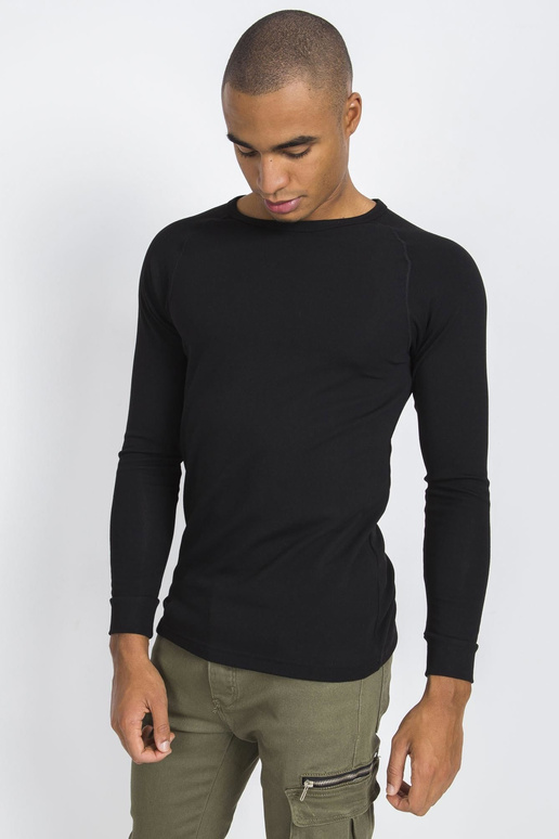 Melna vīriešu termoblūze