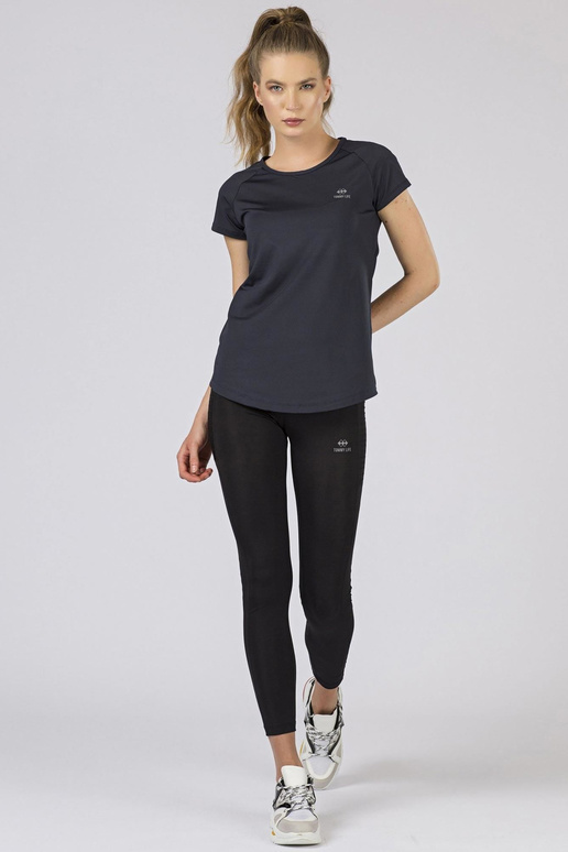 Tumši zils TOMMY LIFE T-krekls