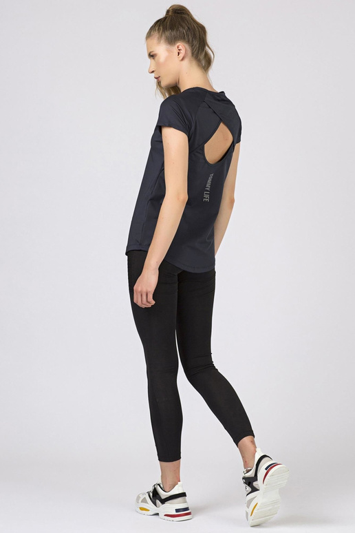 Tumši zils TOMMY LIFE T-krekls