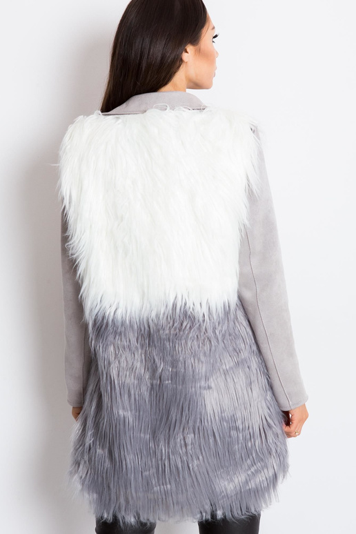 Balta un pelēka Lexie veste